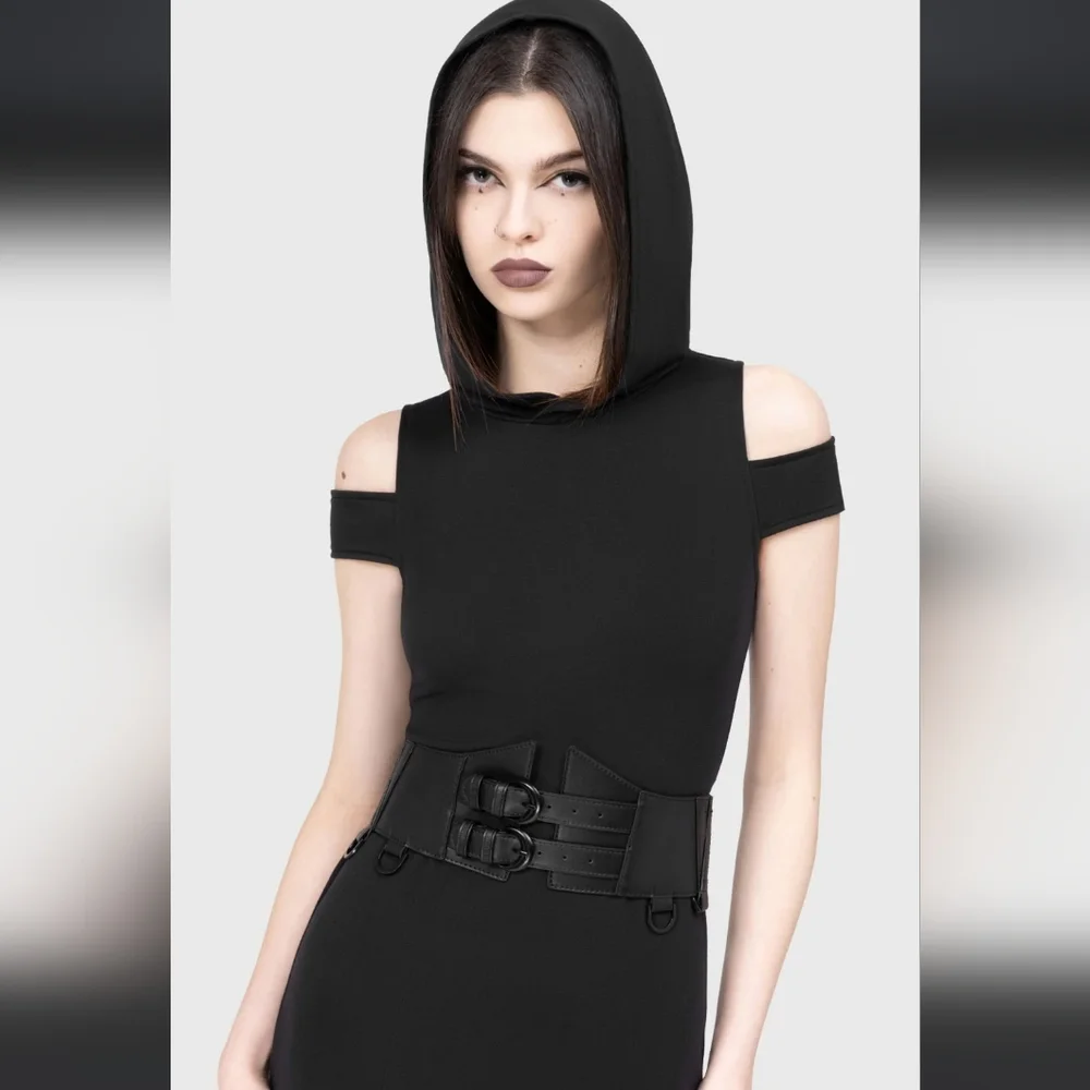 Killstar Black Gothic Belt - Picture 3 of 5